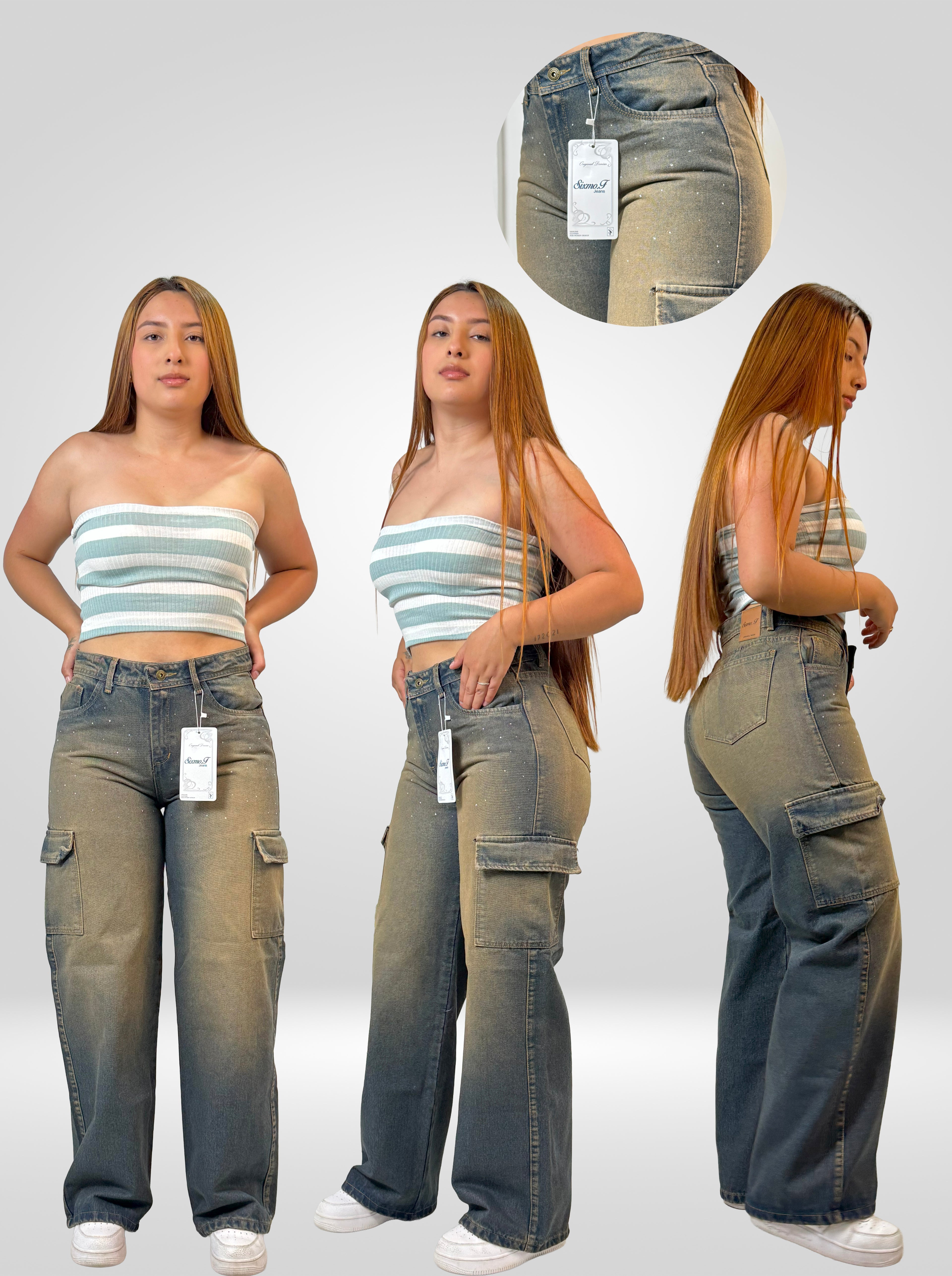 Jean Cargo "Cosmos" con Brillos