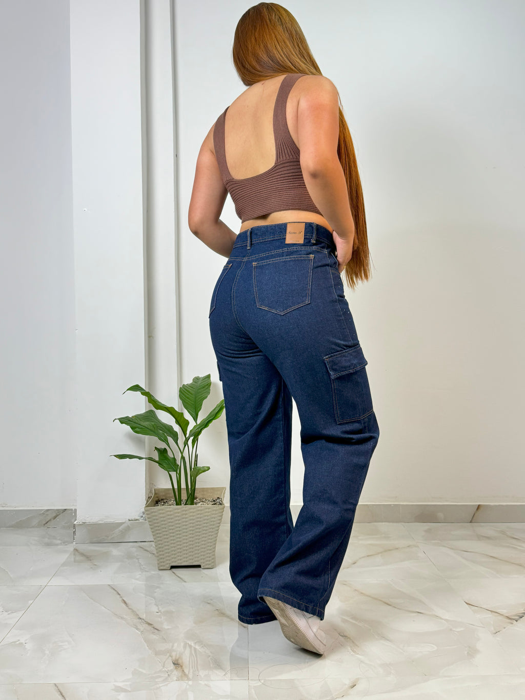 Jean Cargo "Eclipse" Azul Oscuro